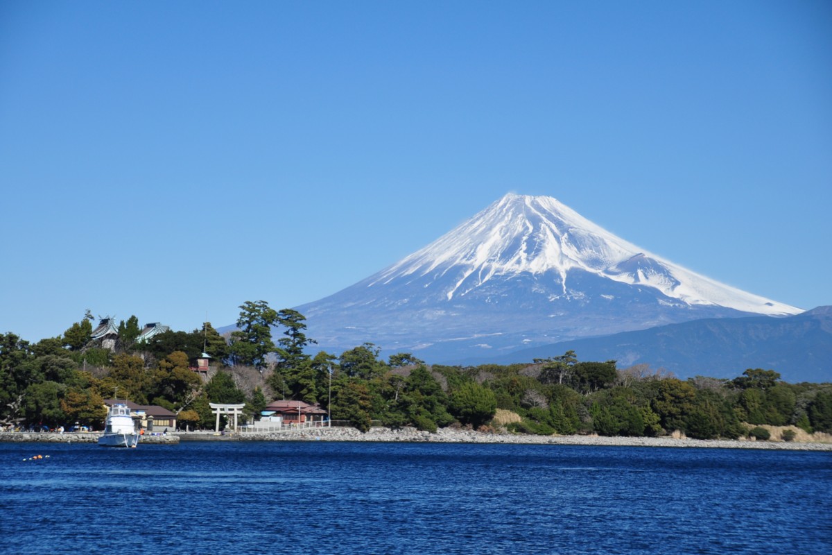 撮影・風景写真・駿河湾と富士山