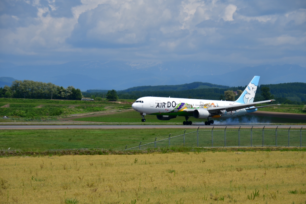 撮影・飛行機写真・旭川空港