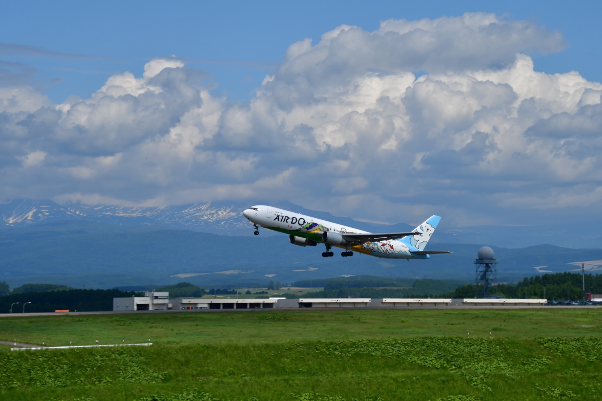撮影・飛行機写真・旭川空港