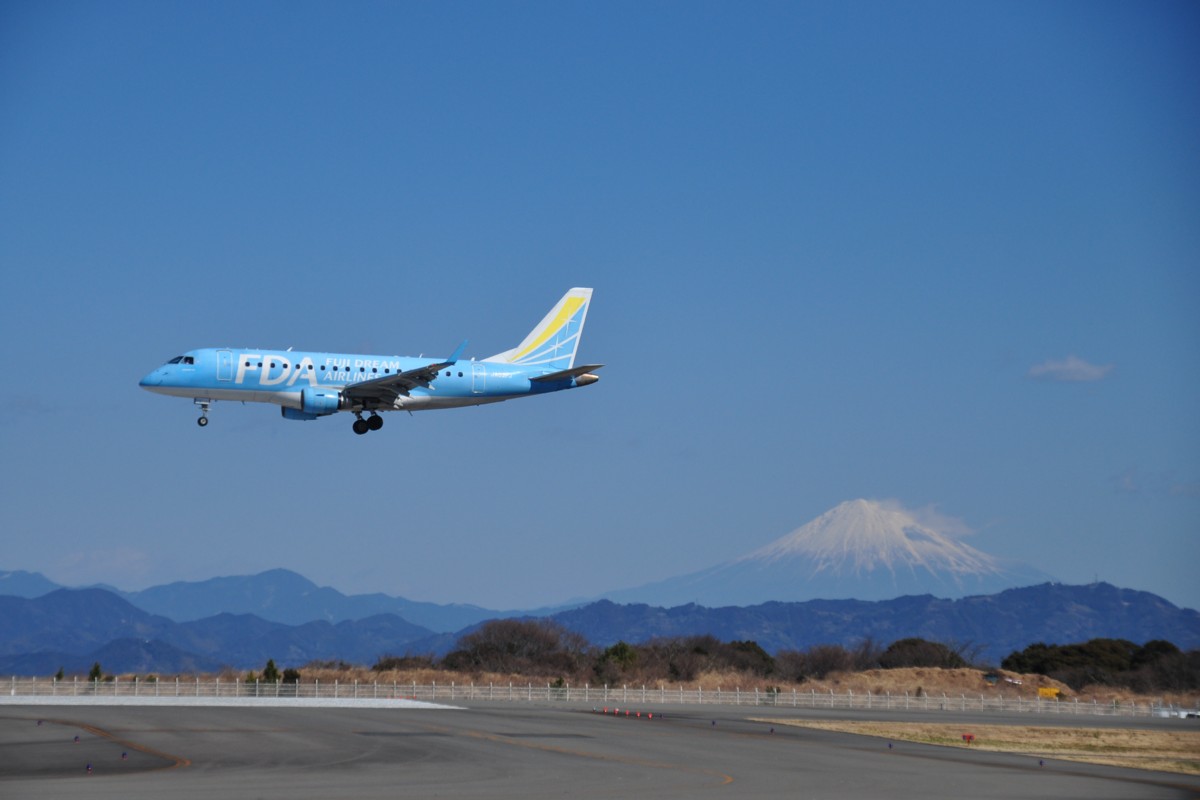 撮影・静岡空港