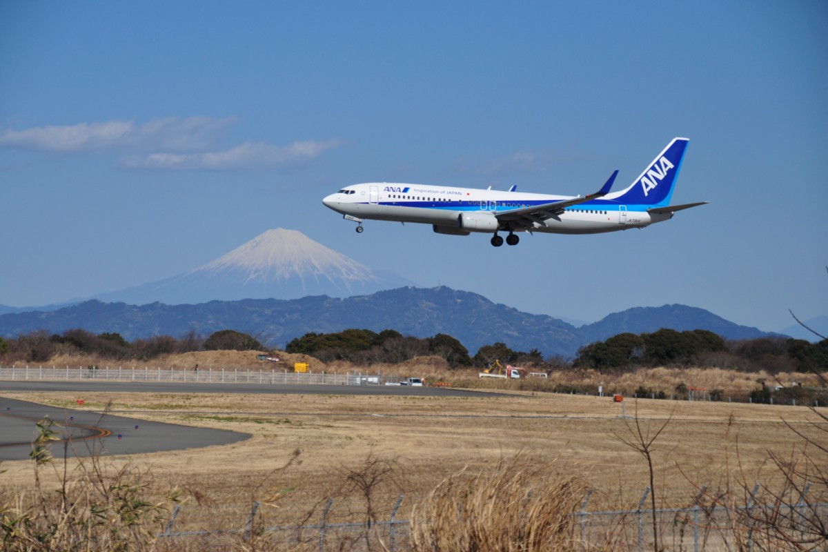 撮影・静岡空港
