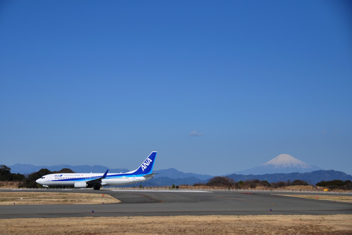 撮影・静岡空港