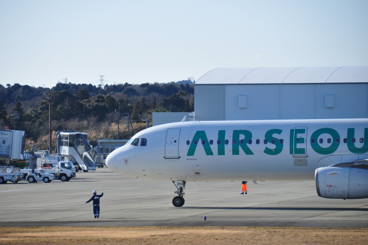 撮影・静岡空港