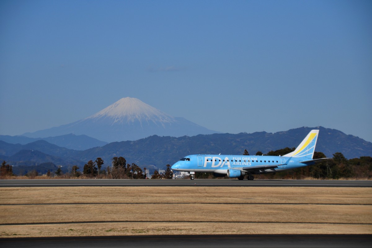撮影・静岡空港