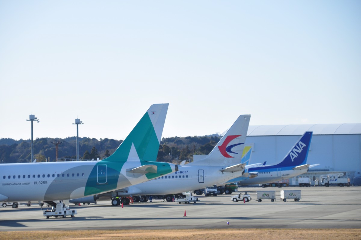 撮影・静岡空港