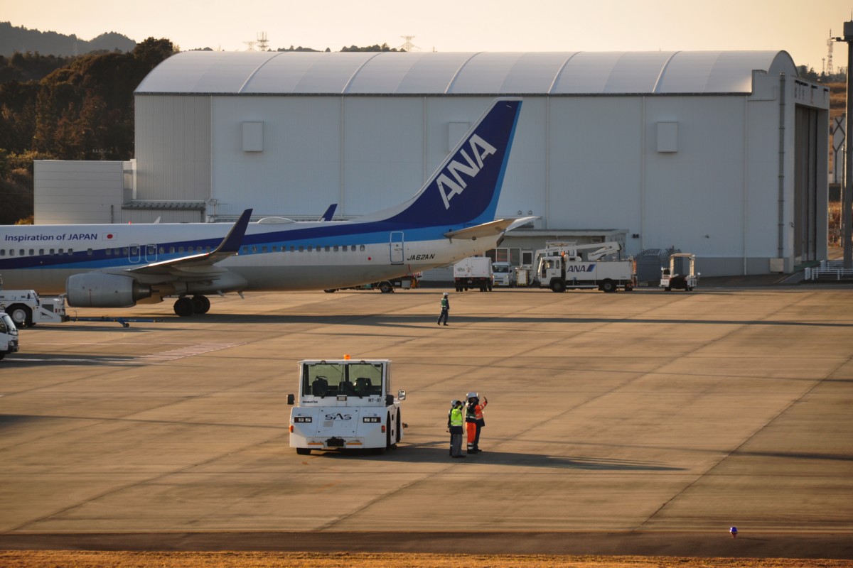 撮影・静岡空港