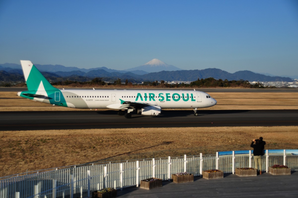 撮影・静岡空港