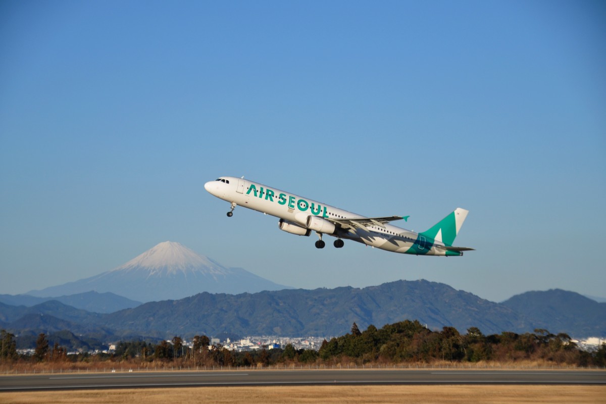 撮影・静岡空港