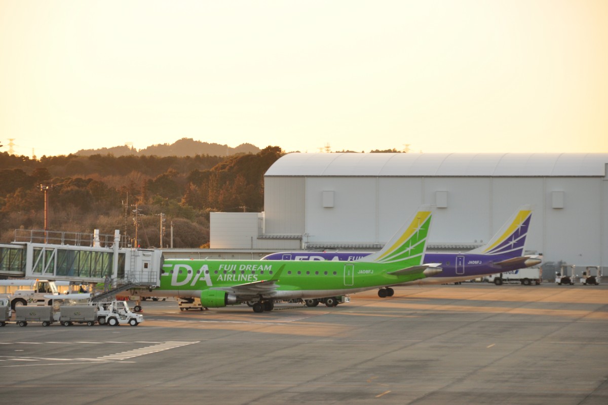 撮影・静岡空港