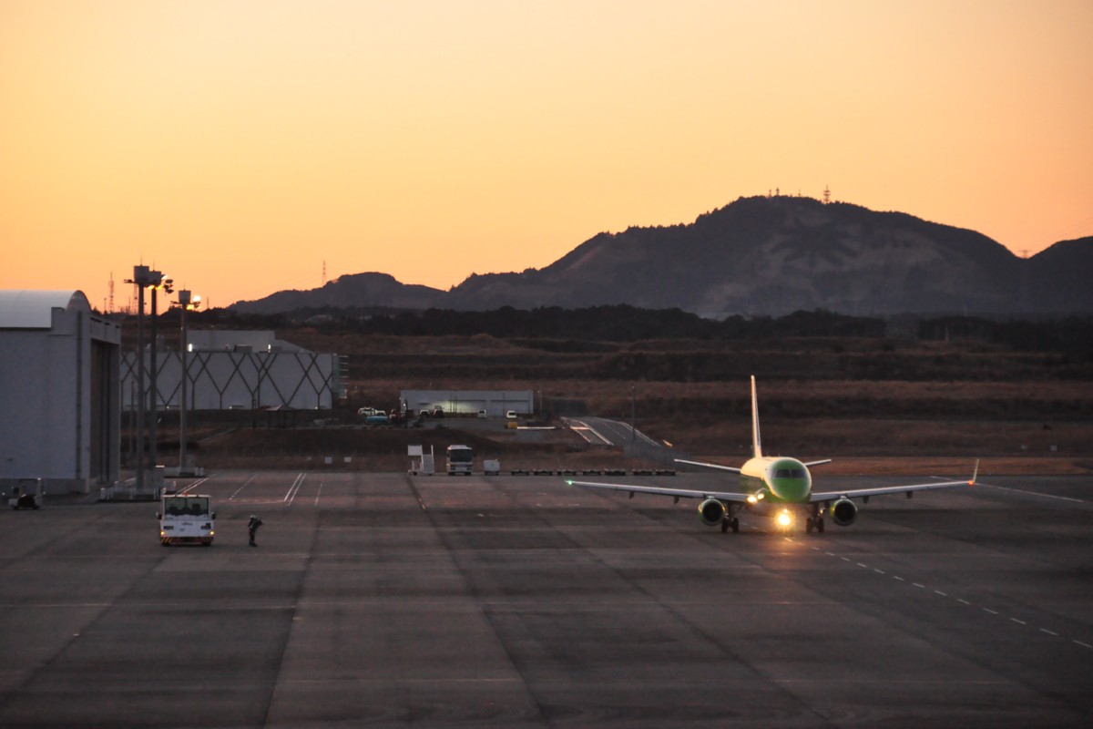 撮影・静岡空港