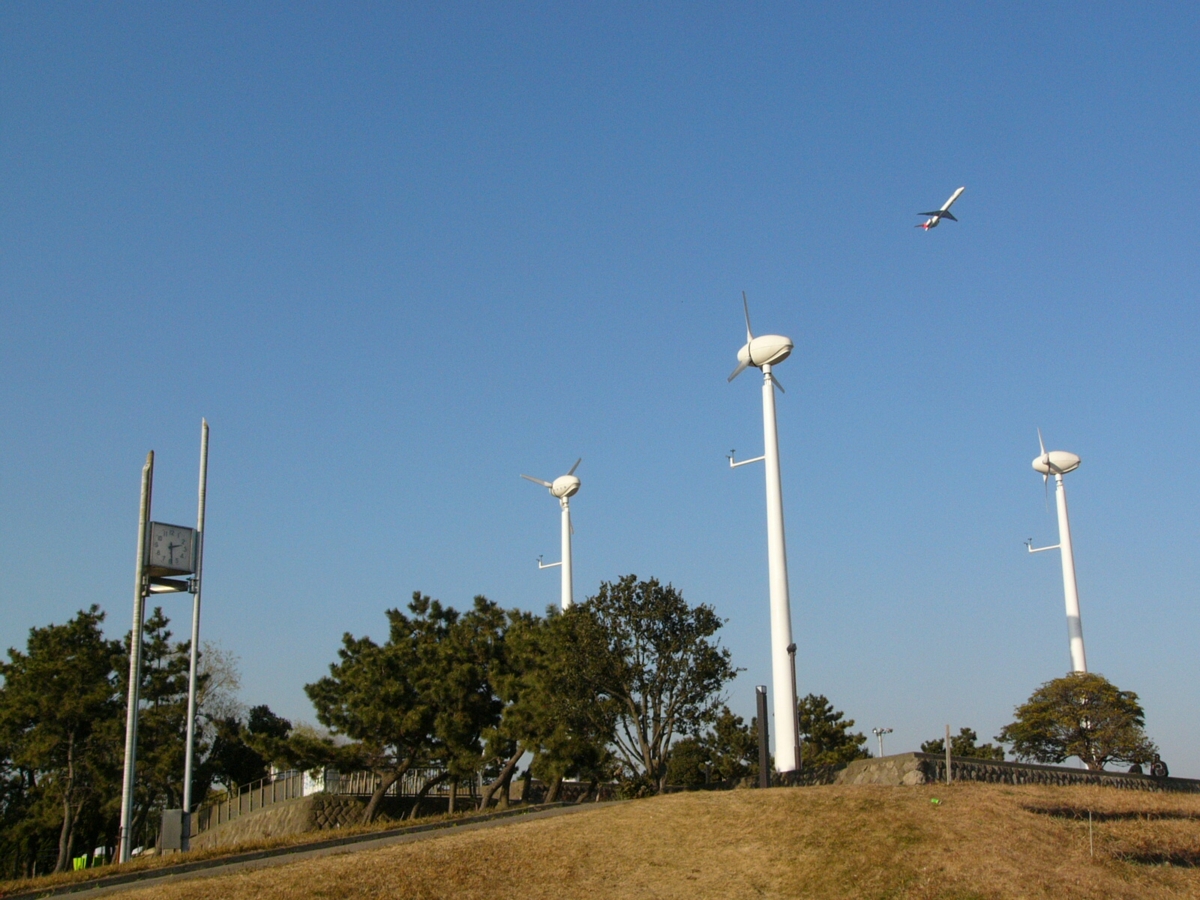 撮影・羽田空港・川崎・浮島町公園
