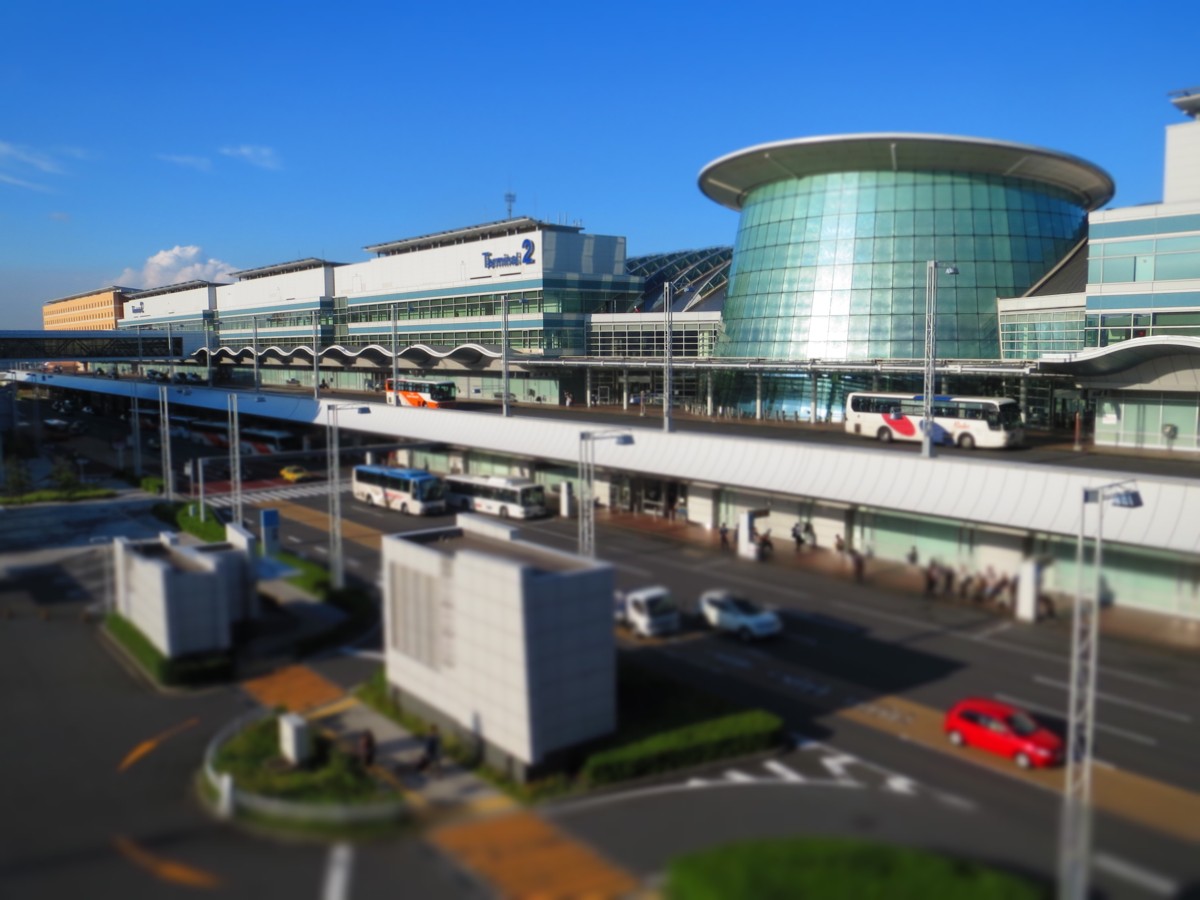 撮影・羽田空港・ミニチュアモード