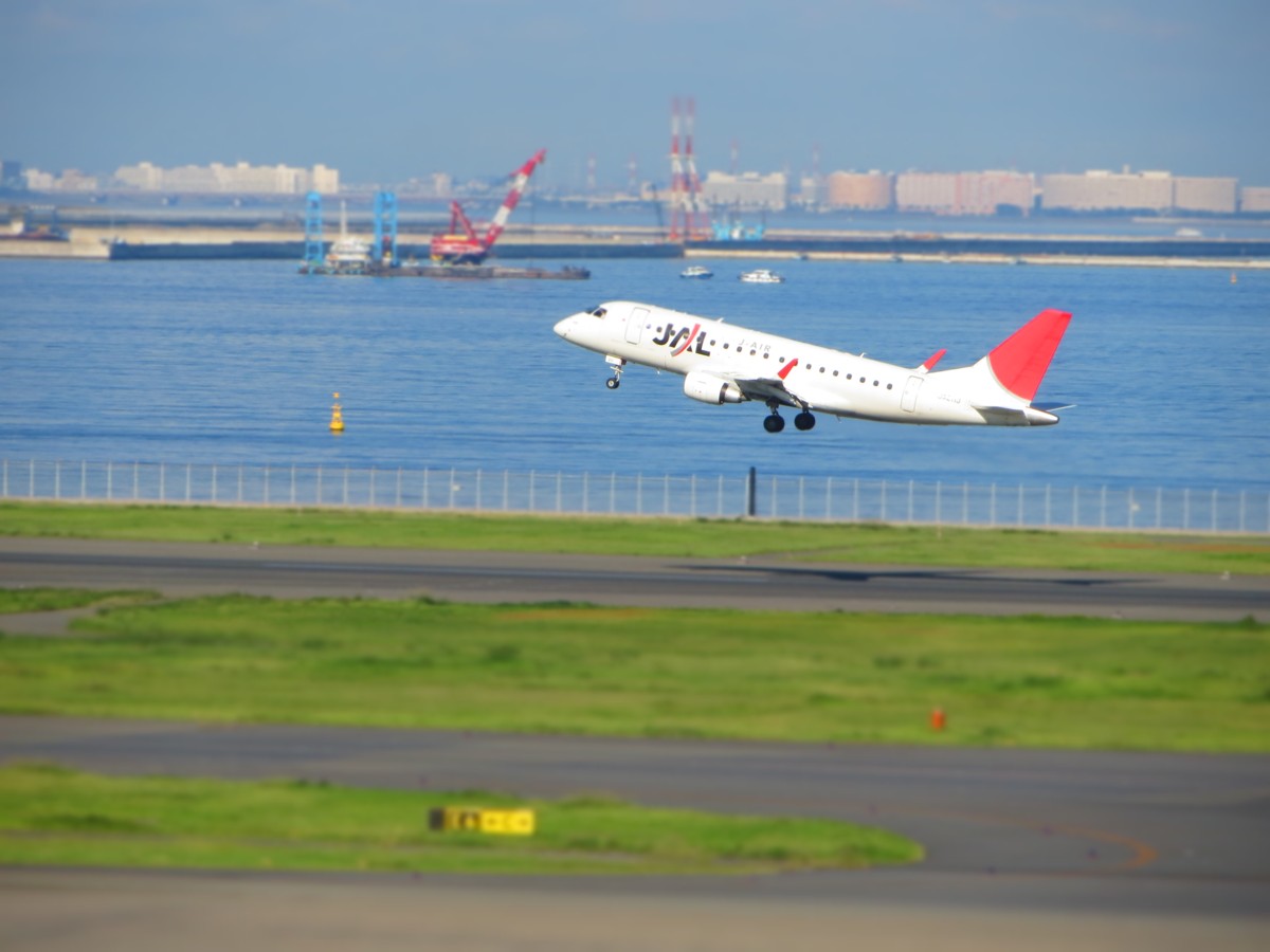 撮影・羽田空港・ミニチュアモード