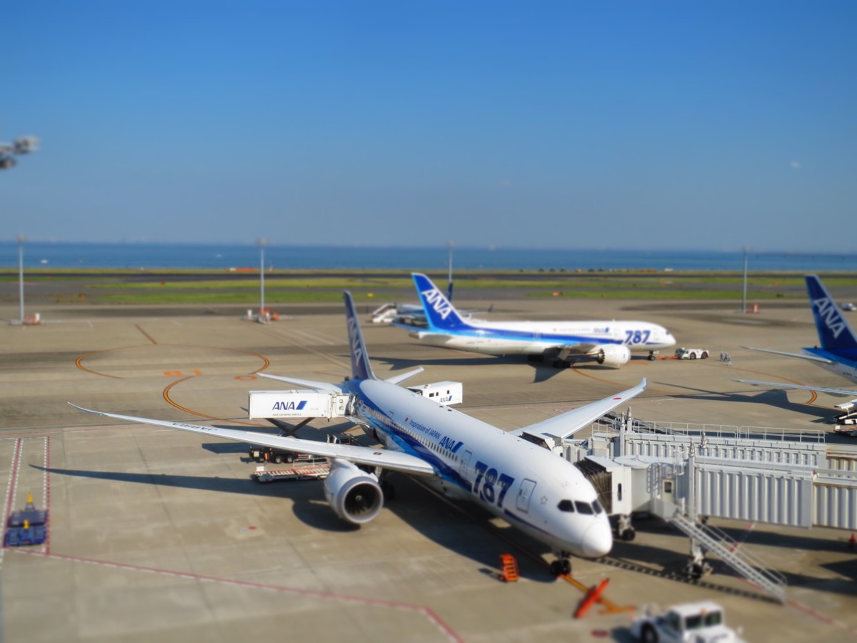 ミニチュア風 - 羽田 Tokyo Gateway | 飛行機写真