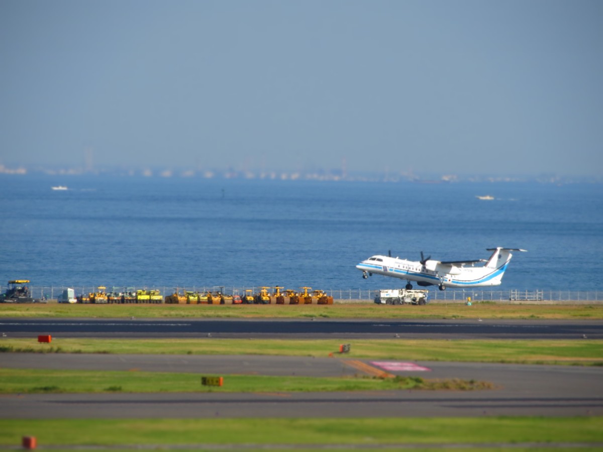 撮影・羽田空港・ミニチュアモード