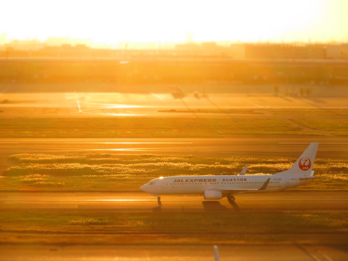 撮影・羽田空港・ミニチュアモード
