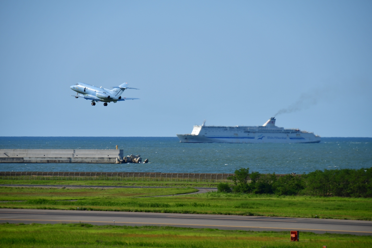 撮影・飛行機写真・新潟空港・ターミナル展望デッキ