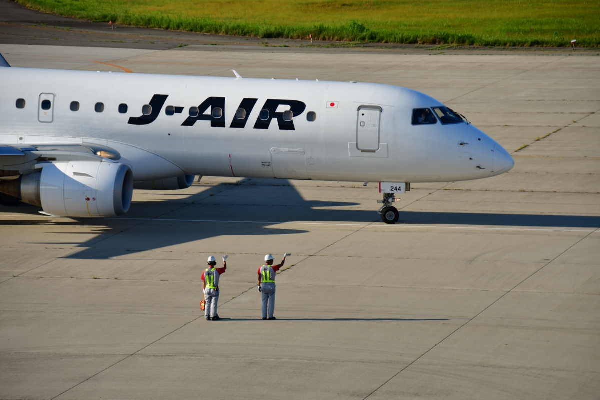 撮影・飛行機写真・新潟空港・ターミナル展望デッキ