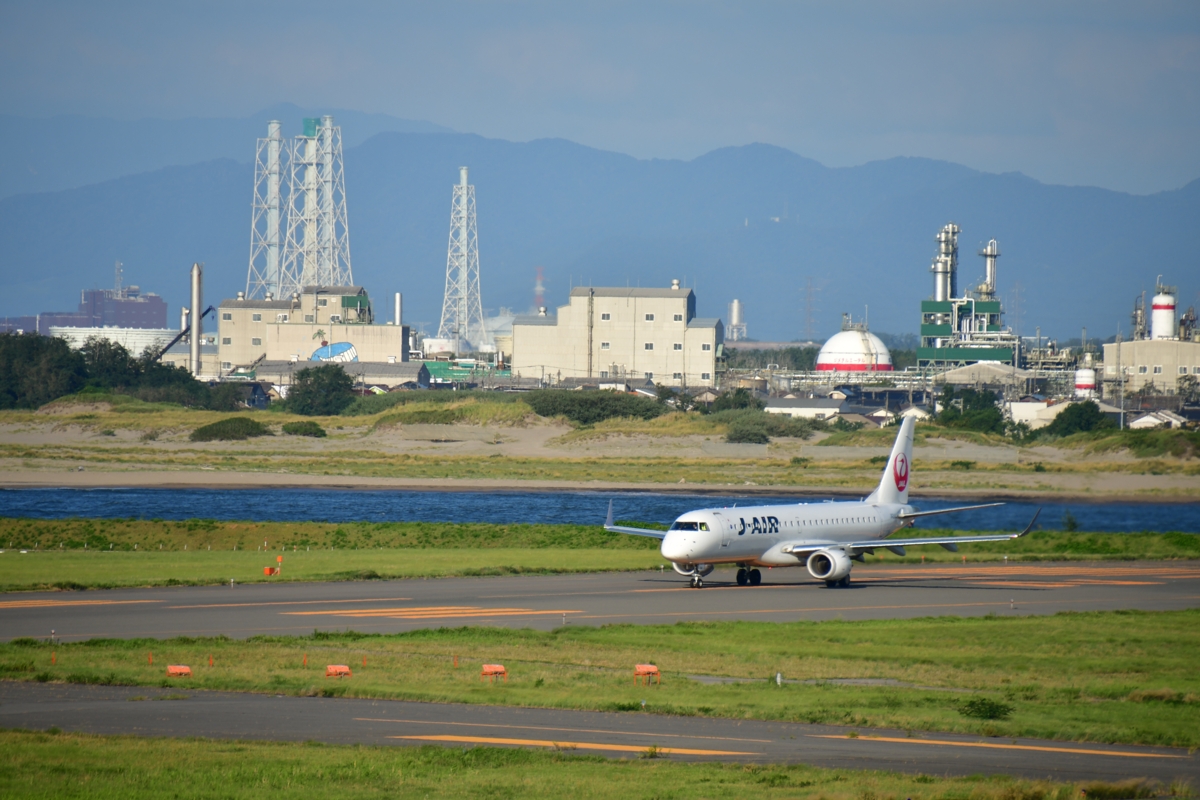 撮影・飛行機写真・新潟空港・ターミナル展望デッキ