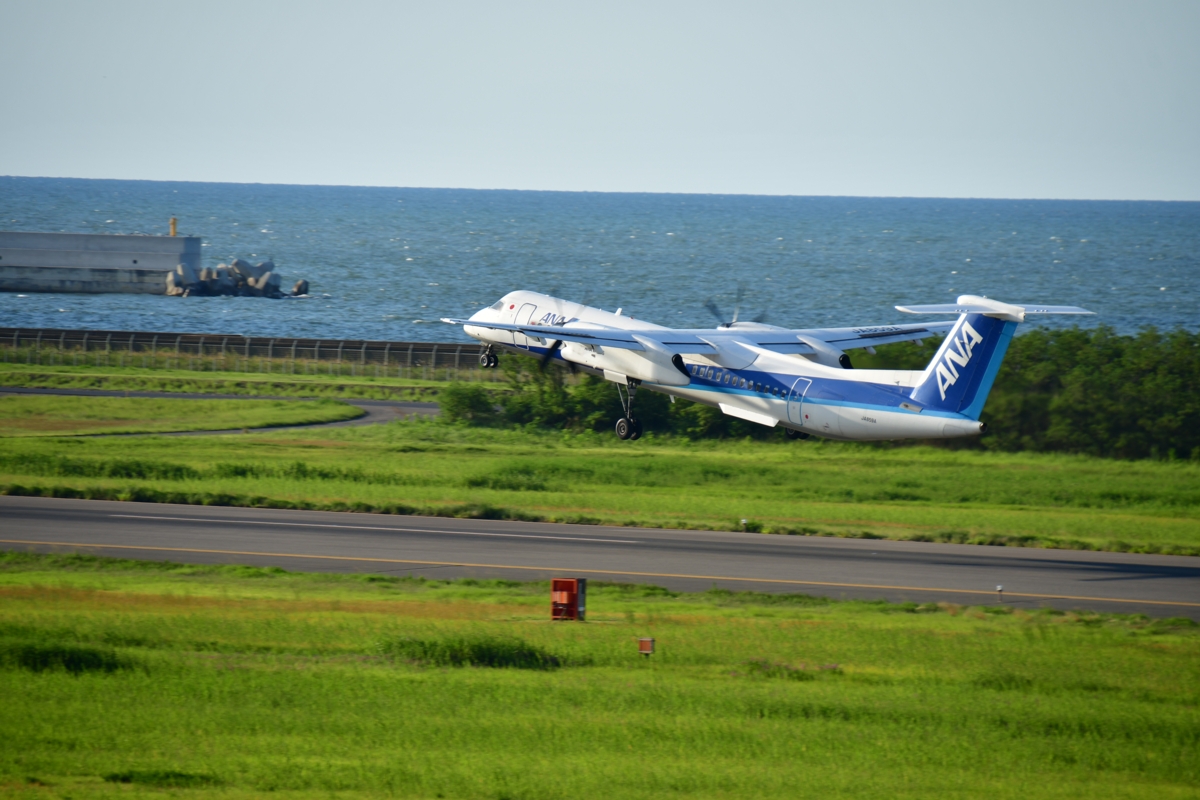 撮影・飛行機写真・新潟空港・ターミナル展望デッキ