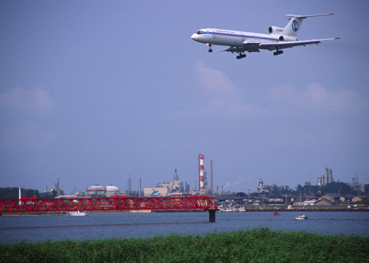 撮影・飛行機写真・新潟空港・28エンド・ウラジオストク航空