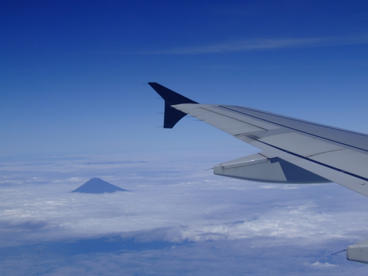 撮影・機窓風景