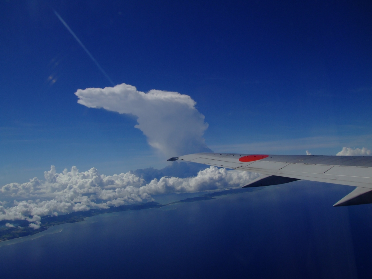 撮影・機窓風景