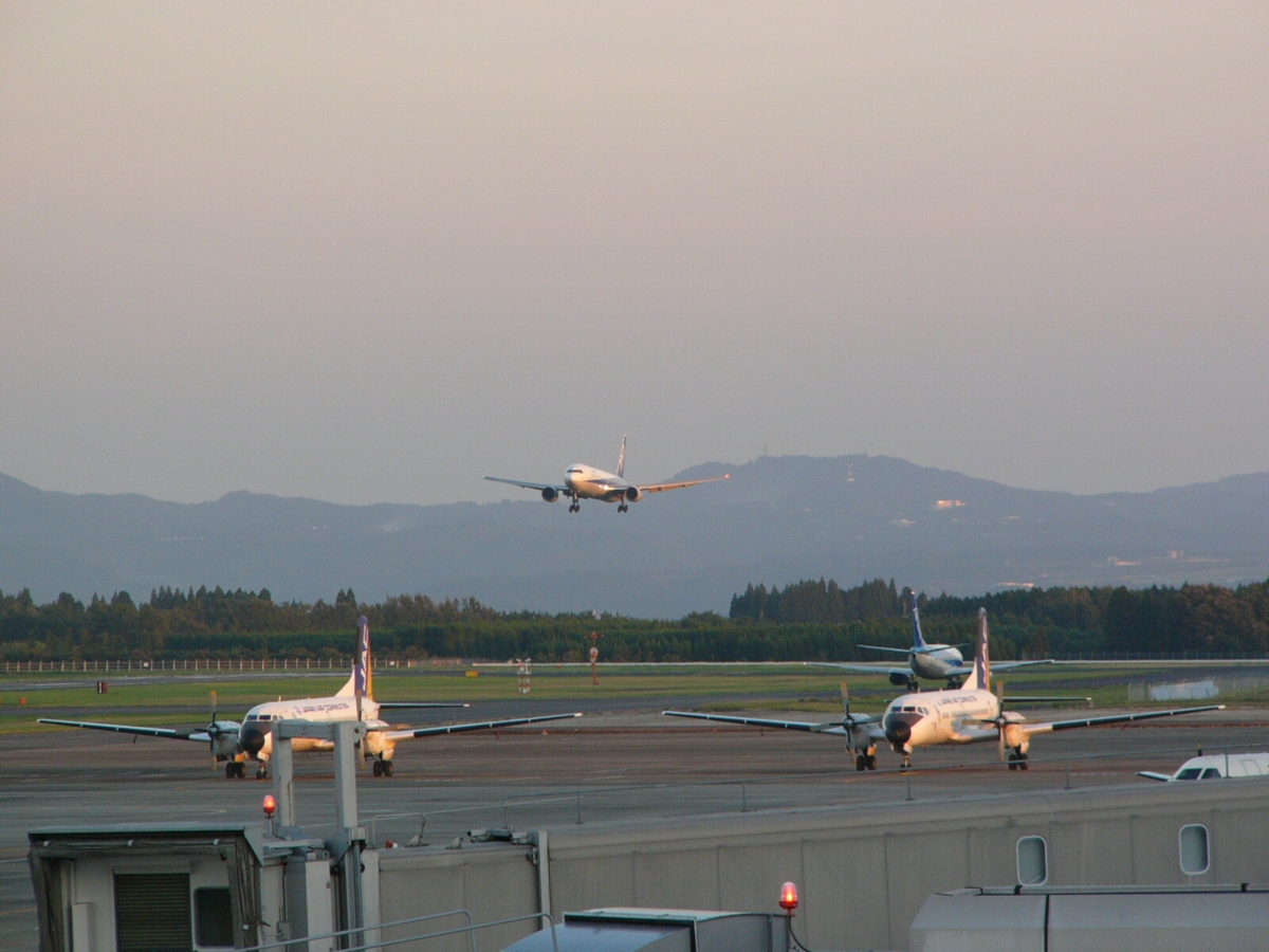 撮影・鹿児島空港