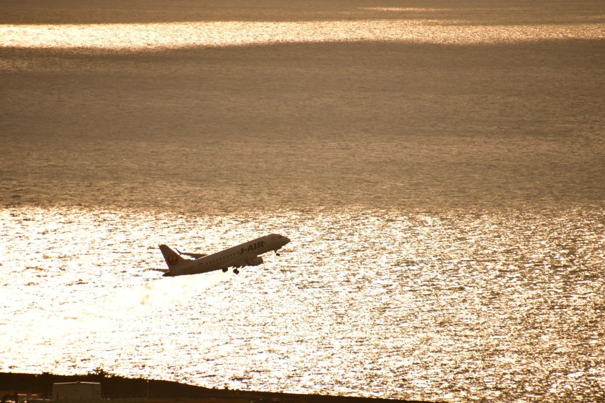 撮影・松山空港・垣生山