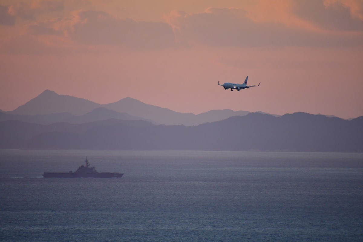 撮影・松山空港・垣生山