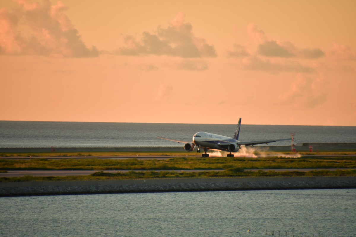 撮影・飛行機写真・那覇空港