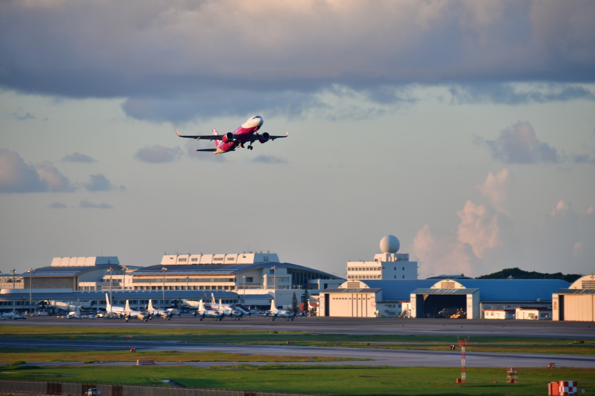 撮影・飛行機写真・那覇空港