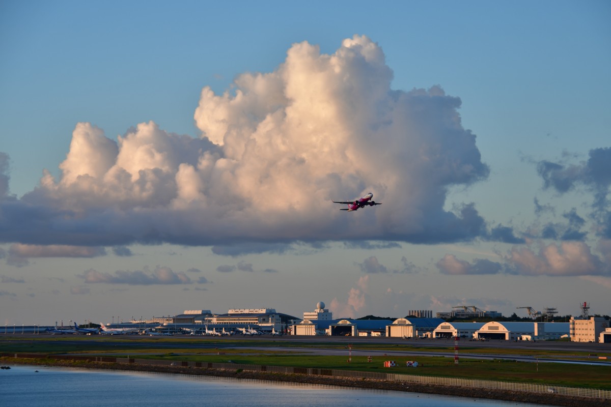 撮影・飛行機写真・那覇空港
