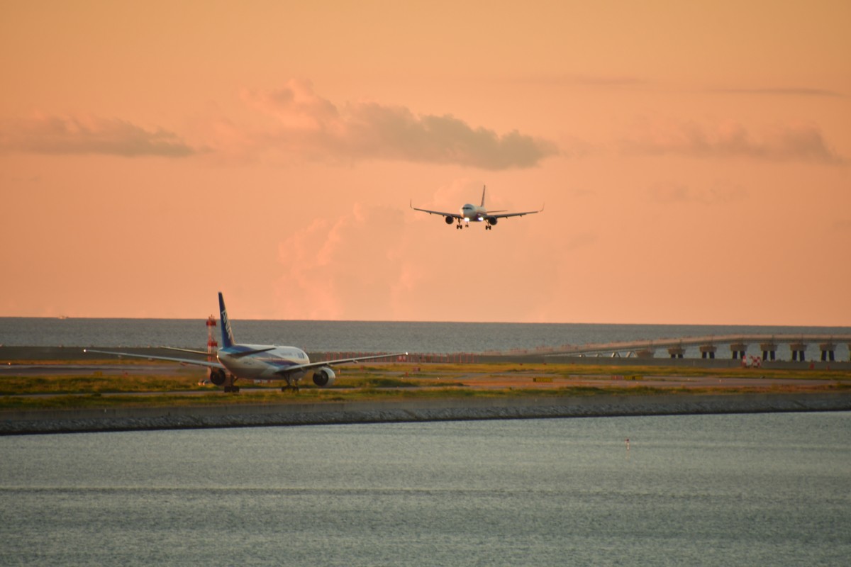 撮影・飛行機写真・那覇空港