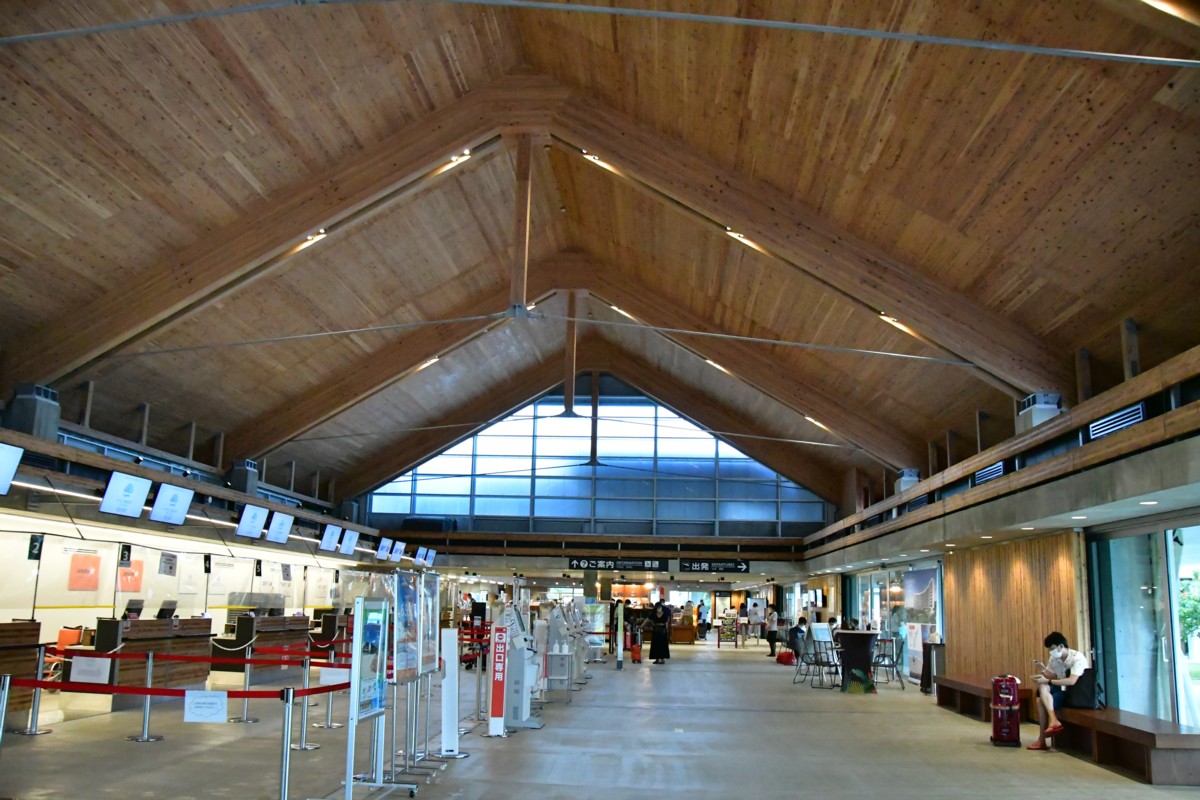撮影・飛行機写真・下地島空港・ターミナルビル