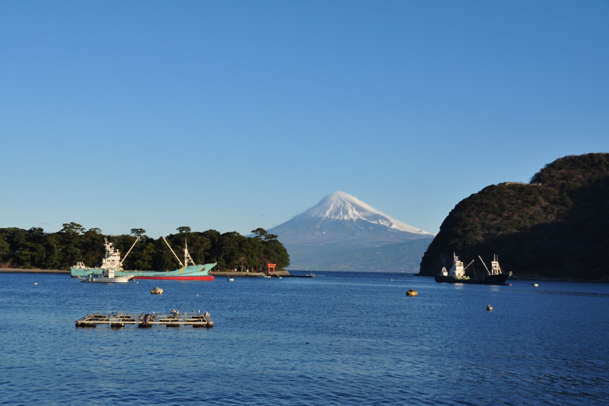 撮影・風景写真・駿河湾と富士山