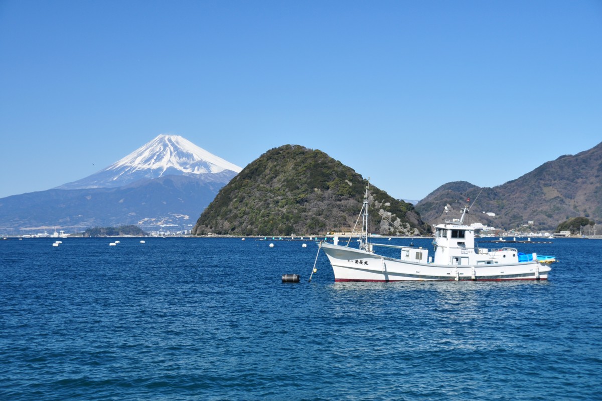撮影・風景写真・駿河湾と富士山