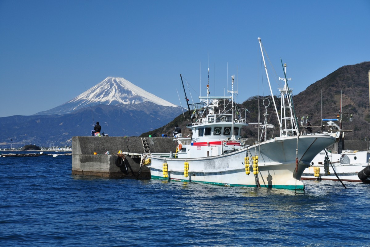 撮影・風景写真・駿河湾と富士山