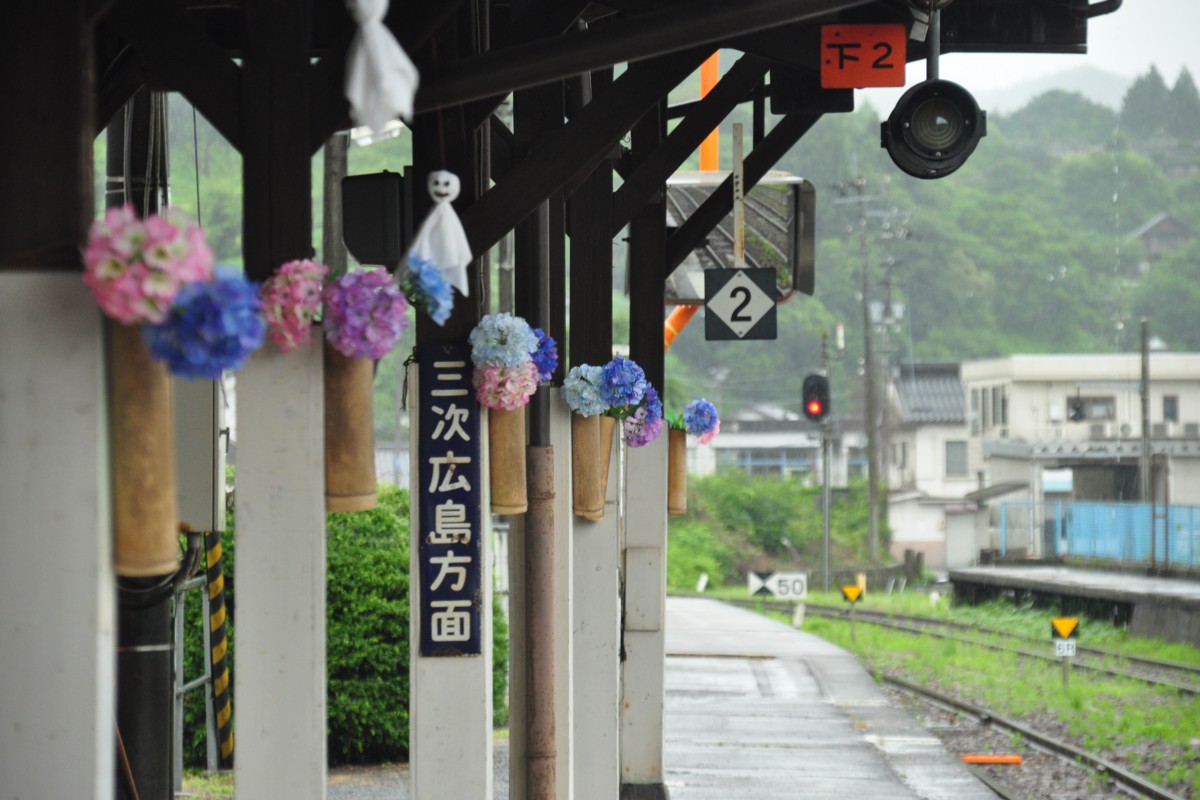 撮影・芸備線・備後西城