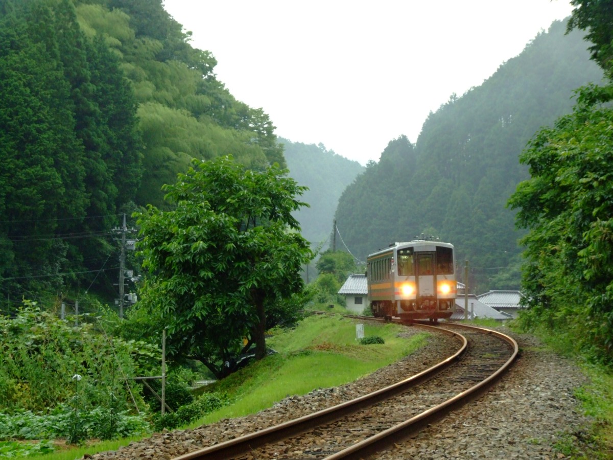 撮影・姫新線・月田－富原