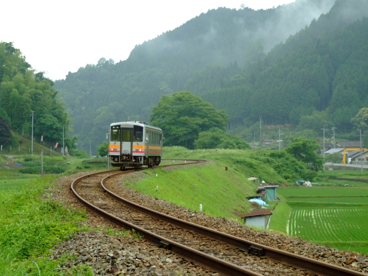 撮影・姫新線・月田－富原