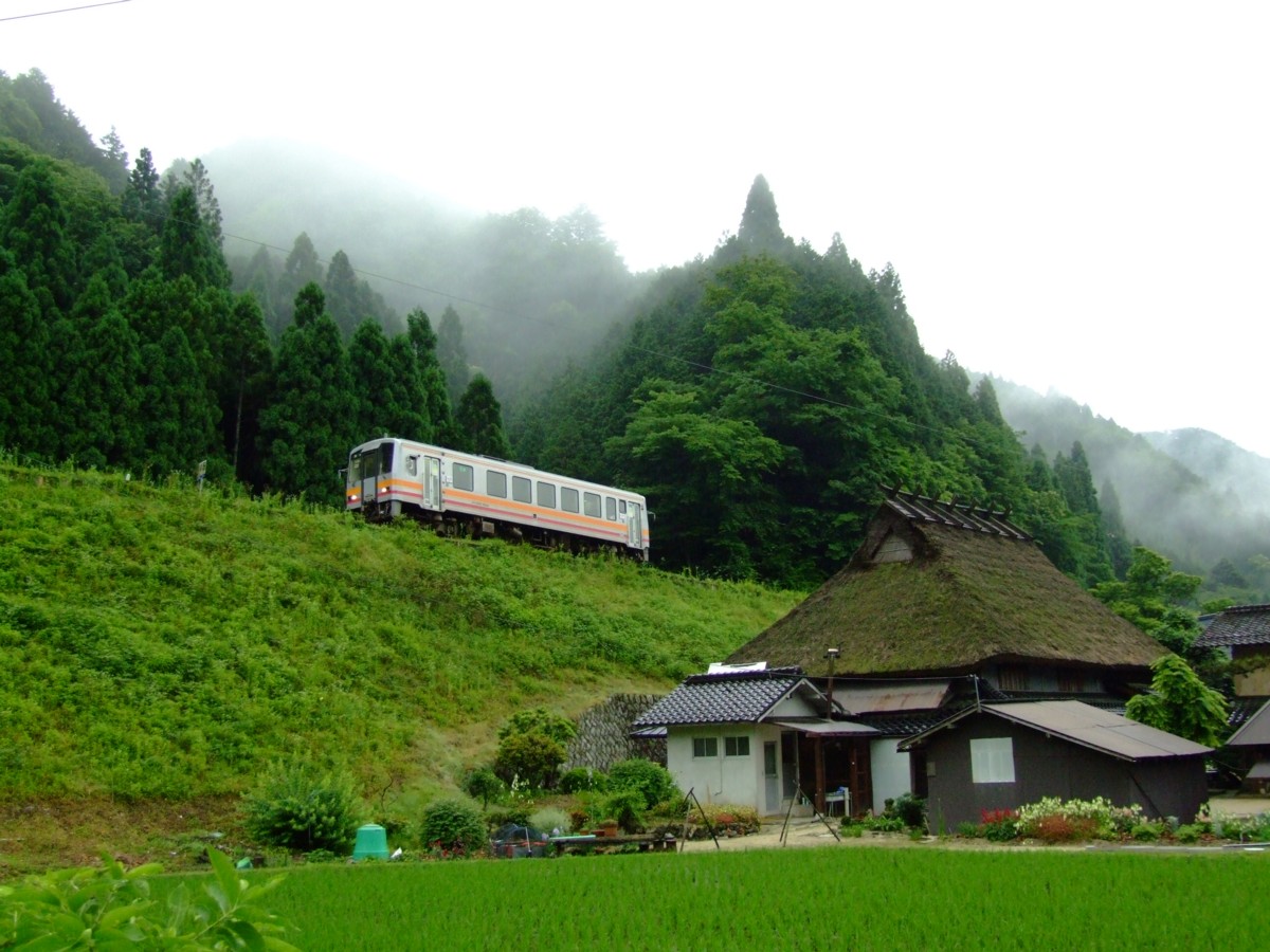 撮影・因美線・美作河井－那岐