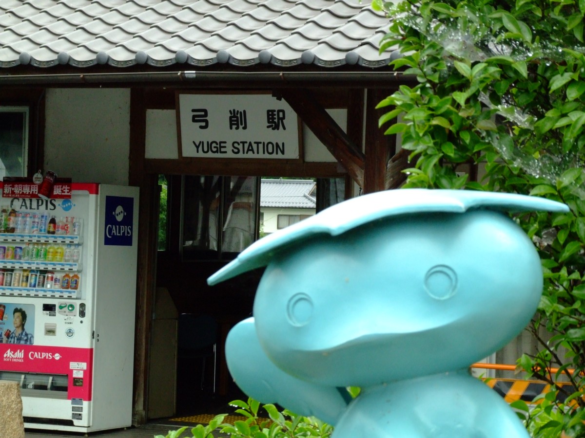 撮影・津山線・弓削