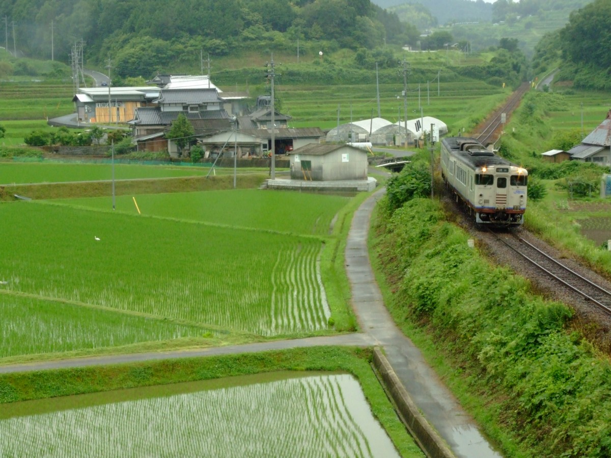 撮影・津山線・神目－弓削
