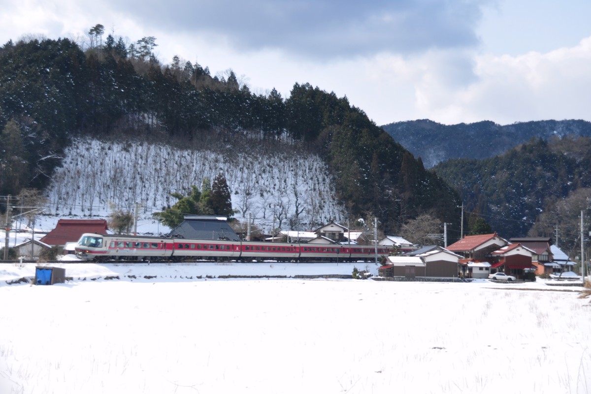 鉄道写真・撮影・雪・伯備線・生山－上菅
