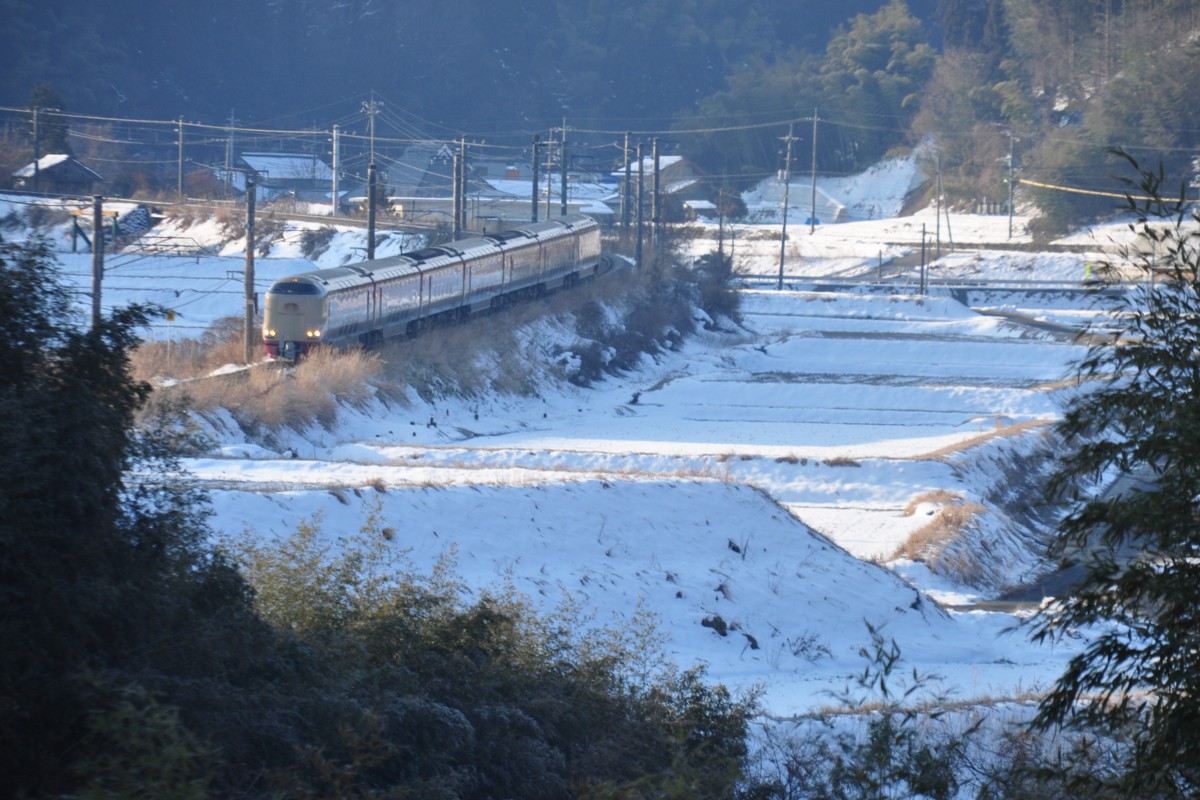 鉄道写真・撮影・雪・伯備線・上石見－生山