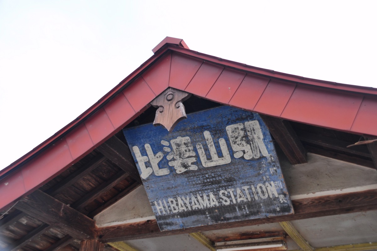 鉄道写真・撮影・雪・芸備線・比婆山