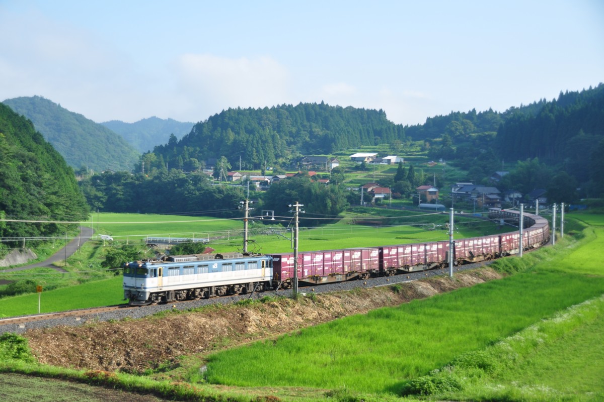 撮影・伯備線・上石見－生山