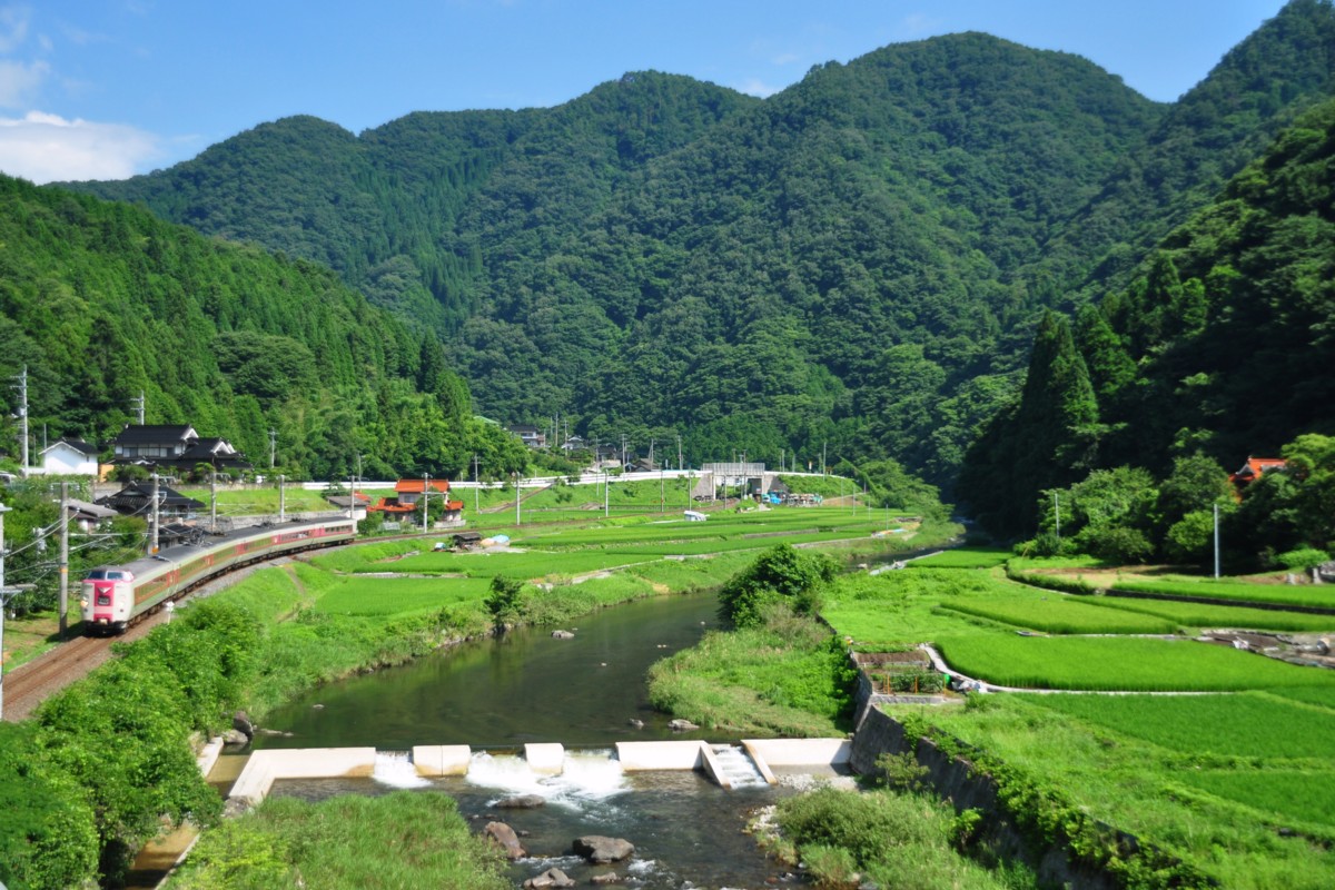 撮影・伯備線・備中神代－足立