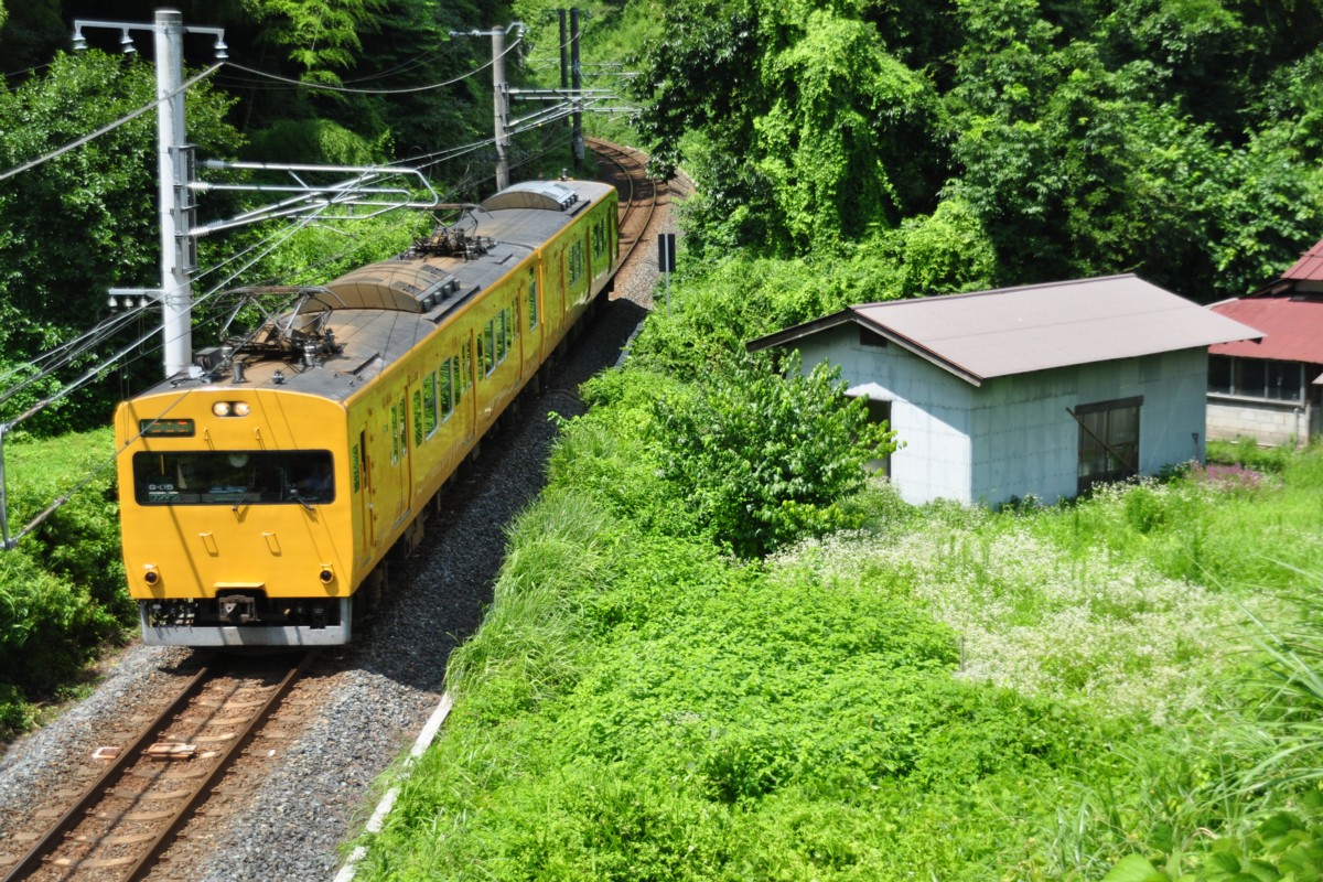 撮影・伯備線・上菅－黒坂